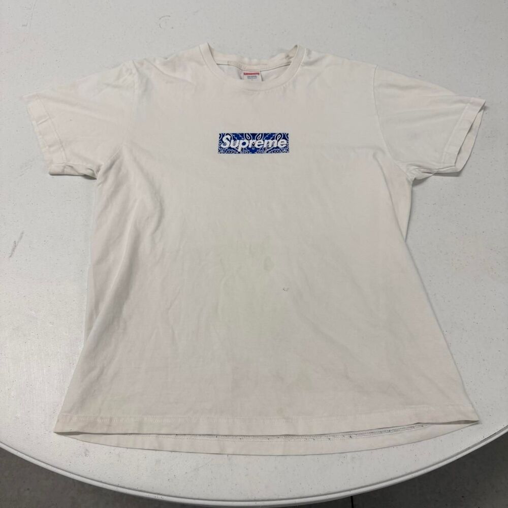 Supreme Men's White T-shirt